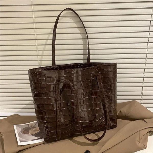 Sacs à bandoulière Vintage sacs à main de luxe pour femmes mode pierre fourre-tout Shopper concepteur grande capacité en cuir PU voyage sac pour femmes