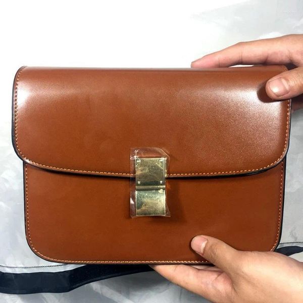 Bolsos de hombro Vintage para mujer, bandolera de cuero sintético PU, bolso de mensajero informal con solapa, bolso de moda, pequeño bolso portátil