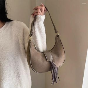 Schoudertassen vintage dames handtassen trend 2024 Koreaanse pu lederen draagtas voor vrouw hoogwaardige modeontwerper vrouwelijke shopper