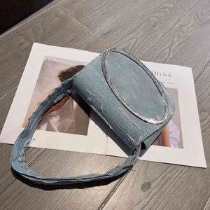 Schoudertassen portemonnee ontwerper Crossbody denim tas bakken vrouwen messenger diagonale handtassen onderarm luxe tassen tassen 220831