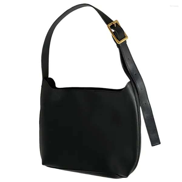 Bolsos para el hombro bolso de cubo para mujeres con bolso set de gran capacidad y cuero de bolso de cuero suave invierno