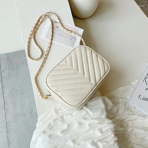 Sacs à bandouliers Femmes Cross Body Body Sac Vegan en cuir végétalien Diamant Diamant Fashion Messenger Purse de luxe Designer blanc