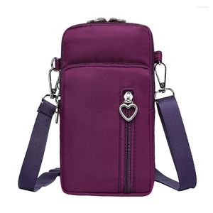 Schoudertassen Dames Dagelijks Reizen Verstelbare riem Grote capaciteit Oxford Doek Cadeau Mini Messenger Portemonnee Crossbody Telefoontas Waterdicht