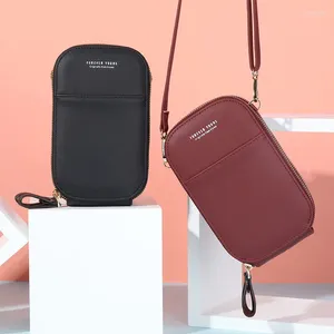 Bolsos de hombro Bolsos para mujeres Bolso Teléfono móvil mobilleros ovalados