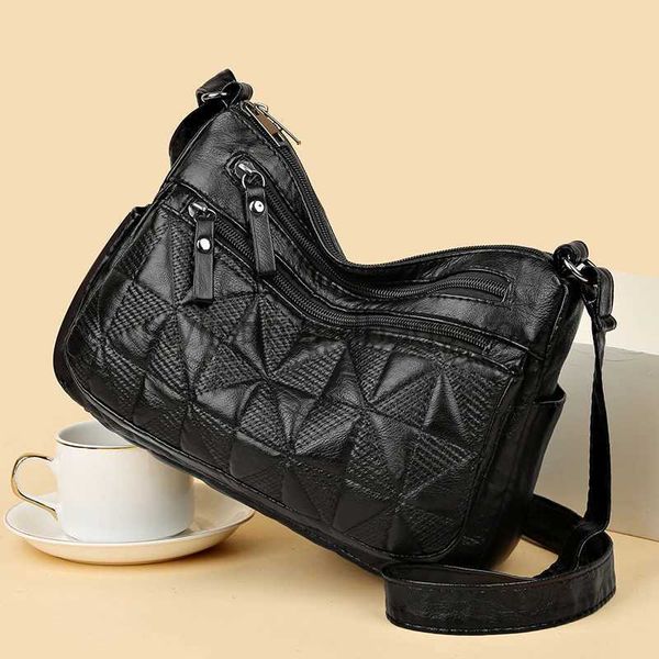 Sacs à bandouliers Femme Lady Fashion Ical Knurling Design Satchel sac à main sac à main Femme Femme Femme fourrette CrossbodyStyLishHandbagsstore