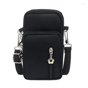 Schoudertassen Dames Mini Crossbody Tas Diagonaal Mobiele telefoon Handtas Sport Outdoor Dame Arm Buitenlandse handel Vrije tijd Nylon