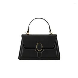 Schoudertassen Damestas 2023 Trend Licht Luxe Handtas Geometrisch Ontwerp Enkel Klassiek Retro Veelzijdig Crossbody B