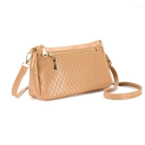 Bolsos de hombro para mujer, bandolera multifuncional, pequeño bolsillo para teléfono móvil, bandolera para mujer, cosméticos portátiles