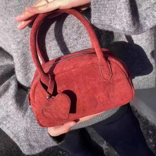 Sacs à bandoulière mode femmes sac à main rouge Vintage classique élégant sac automne hiver haute qualité quotidien fermeture éclair bandoulière