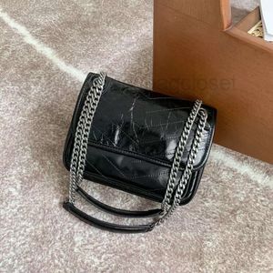 Schoudertassen YSLSBag Handtas Vrouwen Leer Handtas Tas Designer Tassen Zwart Wandering Chain Bag Dames en Winter Niki Poor Bag YSLSBag Znea JX6C 02PD