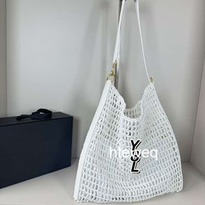 Schouder strandtas stro casual tote mode 2024 nieuwe ontwerper geweven zomer boodschappentassen hoogwaardige handtassen van hoge kwaliteit