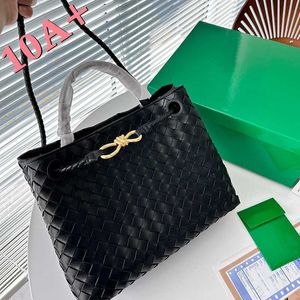 Marque d'épaule de luxe tissé Andiamo doux sacs à main mignons femmes sacs de créateurs sac pour hommes designers de plein air fourre-tout en cuir