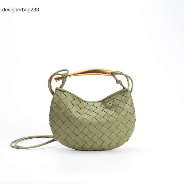 Hombro de gama alta Venata Mango de sardina alto Lady Diseños pequeños Monedero Bolso liviano Botteega grande Muñeca Bolsos individuales Crossbody Diseñador Tejido KMNB6