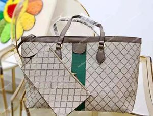schouder boodschappentas tweedelige handtassen vrouwen moeder en zoon tas Schouders tassen 38cm