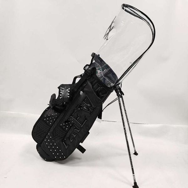 Sac de golf pliable, léger et étanche, support de balle de voyage en avion, ensemble complet d'accessoires de voyage pour clubs de luxe gratuit, capacité des roues d'épaule