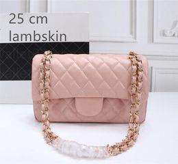 Cartera de hombro con entramado de diamantes para mujer, bolso de lujo a la moda de diseñador, bolso de hombro, bolso de cadena, cartera clásica 2023 1112