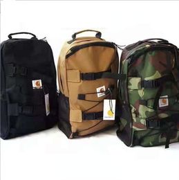Hombros Duffel Bags Versión de primavera de The Explosive Shoulder Skateboard Bag Mochila para computadora Student School Bag Tide Brand