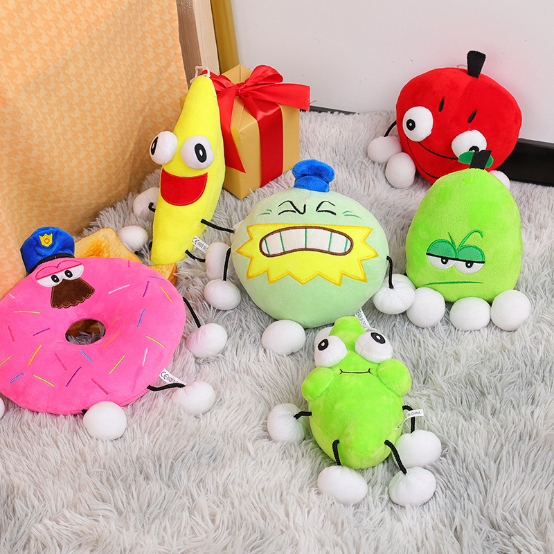 Shovelware Brain Game Plush Toy Soft Plushie Stuffed Cartoon Banana Pillow High-quality Animation Doll For Kid Birthday Gift