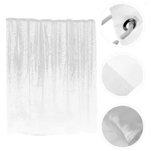 Rideaux de douche Curtain de salle de bain Plastique pour la fenêtre Cover à la maison Proof 3D