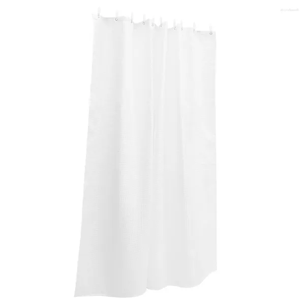 Rideaux de douche porte de salle de bain uni pour verre couleur unie tout polyester accessoire de mode ombre