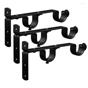 Douche gordijnen gordijnroede beugel dubbele houders hardwarebeugels hanger hooks 3 pack