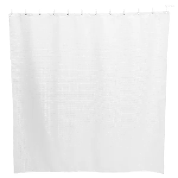 Cortinas de ducha cortina Baño impermeable Baño Batio Baño Accesorio Partition Plainester White