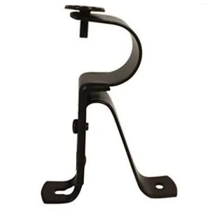 Rideaux de douche Support de tringle à rideau robuste extensible en métal simple pour salon chambre à coucher