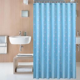 Rideaux de douche de haute qualité-rideau d'orchidée imperméable en démentiel en polyester de toilet