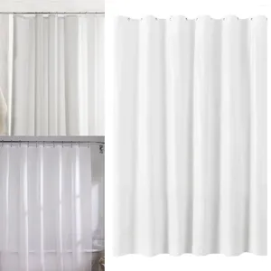 Douchegordijnen haken voor badkamer vaste kleur verdikte schone transparant mat peva gordijnpartitie