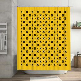 Rideaux de douche Magic Bag Rideau 72x72in avec crochets DIY Pattern Décor de salle de bain
