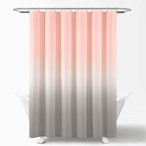 Rideaux de douche en tissu Polyester résistant à la moisissure avec 12 crochets rideau de bain imperméable qualité accessoires de salle de bain élégants