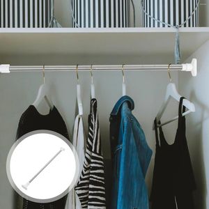 Douche gordijnen mini gordijnstaven kleding rail multifunctionele kast huis witte compressiebalk