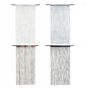 Douchegordijnen Moderne Tassel Boheemse raampaneel Bad Decoratief polyester voor badkamer slaapkamer woonkamer