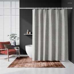 Douchegordijnen polyester badkamer gordijn set luxe waterdichte dikke Noordse haken cortinas huishoudelijke merchandises 60