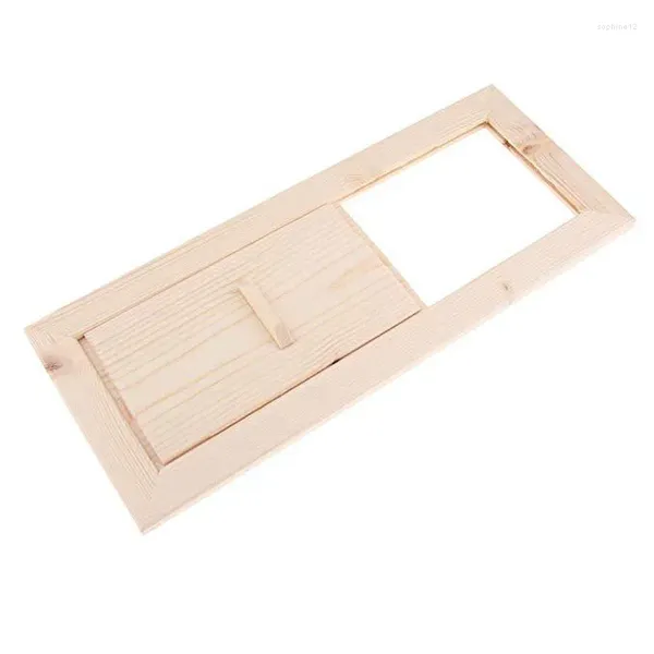 Cortinas de ducha Ventilación de madera Pegados de ventilación Sauna Conjunto de ventilación Baño Aterrolador de baño Accesorios para la sala de la ventana