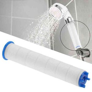 Pommeau de douche filtre les ions négatifs pressurisés salle de bain douche arroseur pulvérisateur de bain à main avec filtres en coton PP H1209