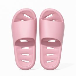 Zapatillas de ducha para hombres y mujeres Summer Home Fugas de agua de interior Anti slip Hogar Sandalias de baño EVA Pi
