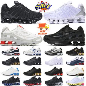 [OCTEU03]30$-3$ shox tl nueva llegada OG R4 triple negro hombres mujeres zapatos para correr plataforma 301 entregar para hombre entrenador calzado deportivo zapatillas de deporte