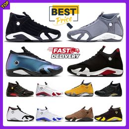 Jumpman 14 14s Zapatos de baloncesto para hombre Flint Grey Love Letter Negro Blanco Bred Thunder Reverse Ferrar DMP Gym Red Hyper Royal Winterized Hombres Entrenadores Deportes Zapatillas de deporte