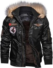 Shuanghao Heren Winter Katoenen Jas Tactische Bommenwerper Dikke Katoenen Jas Militaire Combat Pilot Katoenen Jas Jas Jassen Army Tac 240126