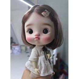 Shuga Fairy Zhuzhubao Pangpi 16 Bjd-poppen met schattige boze en hooghartige uitdrukkingen pop met kogelgewricht 240301