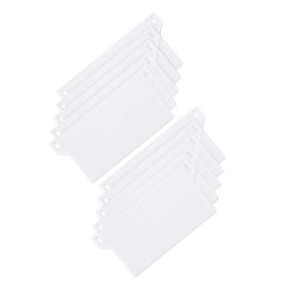 Plaque de base en plastique pour volets roulants, lot de 10 lattes de poids pour store vertical portable de 127 mm