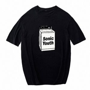 Sic Youth Rock Band Punk Hommes T-shirts Casual T-shirt surdimensionné Tops d'été respirant T vêtements harajuku d1Zz #