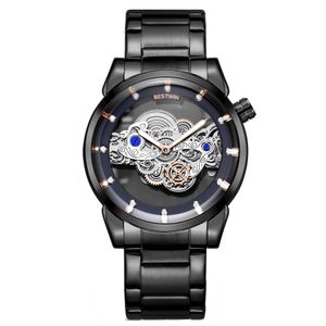 Sichu1-2021BESTWIN nouvelle personnalité de la montre pour hommes creux lumineux mouvement à quartz non mécanique couleur plus de choix