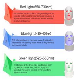 Sicicon Electric Facial and Neck LED Infrarood Fir Beauty FaceAsk Pon Light Therapy PDT Lamp Skin Care Mask Make in China3843703