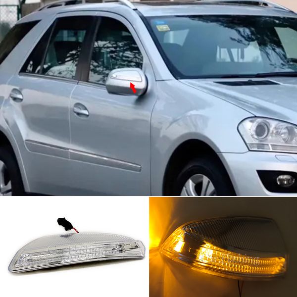 C￴t￩ de r￩troviseur LED Signal LED Signal pour Mercedes-Benz W204 S204 W164 ML300 ML500 ML550 ML320 VIANO VITO W639 ML W164