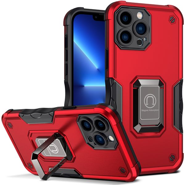 Fundas laterales a rayas para Iphone 15, 14, 13, 12, 11, X, XR, XS, 8, 7 Pro, Mini Plus, Max, Fundas con anillo, Protector de armadura