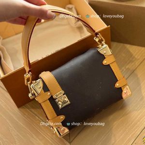 Zijkofferbak Handtas Dames Schoudertas Tas Met Letter Bedrukking Crossbodytassen Totes Luxe Designer Cosmetische Tassen Koffers Box Bag Clutch Hobo Portemonnees Portemonnee