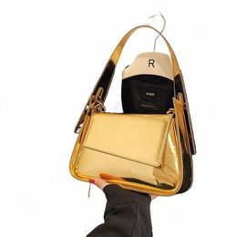 Sier Chic Women Astrus Bag 2023 Marque Luxury Designer Laser Femme Sacs Sacs Party Crochets Trend Lady Racs and Handbags U77J # #