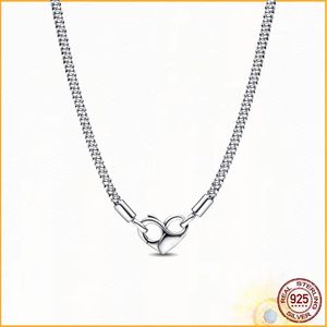 Sier Fit Collar Colgante Corazón Mujer Joyería De Moda Momentos Estudiados Pulsera De Cadena